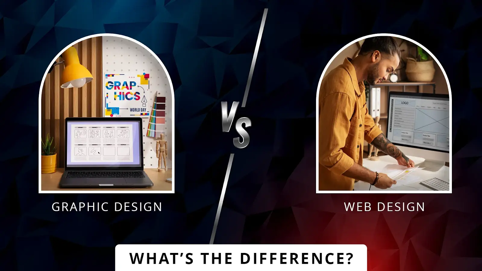 Graphic Design vs. Web Design: What’s the Difference?